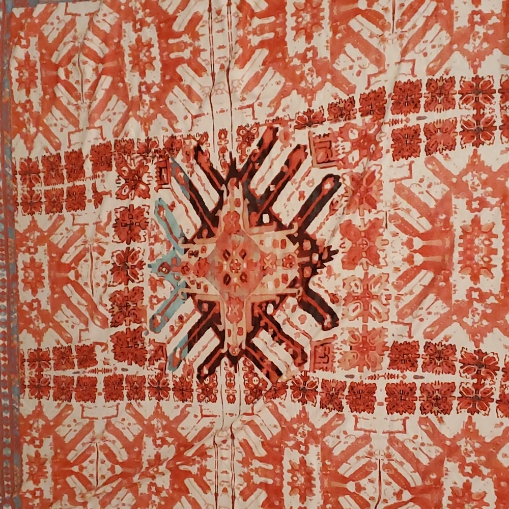 Oversized Fringed Beach Towel nwot